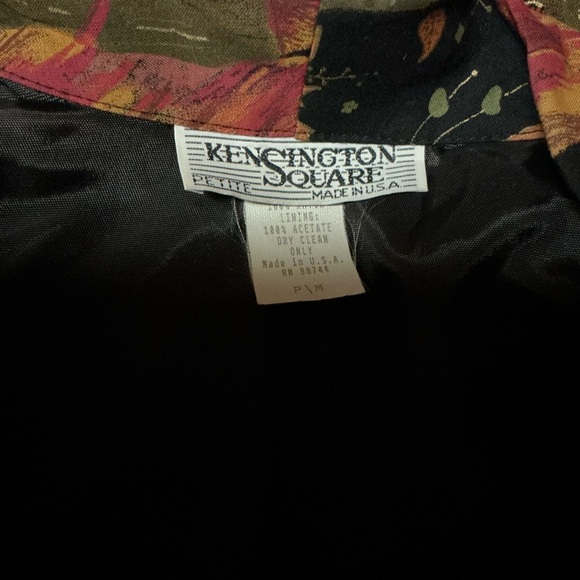 Vintage Art Print Pattern Blazer Women’s Statement Jacket - Picture 2 of 10